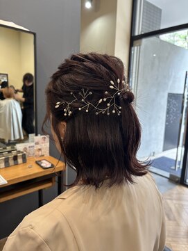 アルター(aL ter) 【ヘアセット】イメチェン/美髪/鎌取/中島真里奈