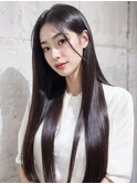 韓国カット＋高級オイルストレートスタイル