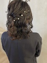 リンク(Link)&nbsp;ヘアセット/ヘアアレンジ/お呼ばれヘア/ハーフアップ/ミディアム