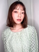 カバーヘア ブリス 上尾西口店(COVER HAIR bliss)&nbsp;アースカラー韓国風前下がりウェットヘアp1上尾20代30代40代
