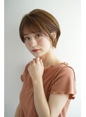 くびれショート/マロンベージュ