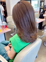 ディフィーノ 青山(DIFINO)&nbsp;髪質改善カラー/レイヤーカット/透明感/ミルクティーベージュ
