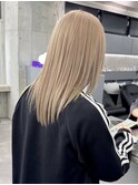 ミルクティベージュ　ブロンドベージュ