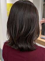ローネス 銀座(LONESS)&nbsp;外はねレイヤーボブ結べるボブプランベージュ20代30代透明感