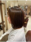 ボブスタイル縮毛矯正