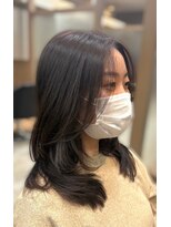 カイノ フレスポしんかな店(KAINO)&nbsp;レイヤーカット＆ラベンダーブラウン