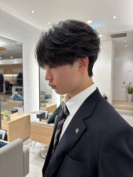 ステアケース 武蔵小杉店(stair:case) 卒業式仕様のナチュラルフェザーショート