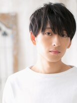 トニーアンドガイメン ホテル京阪仙台店(TONI&GUY MEN)&nbsp;アッシュブラック爽やか刈り上げない重め就活マッシュk仙台
