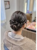 シニヨンヘア