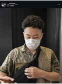 メンズパーマ【ソフト極道パーマ/宮城リョータ風パーマ】