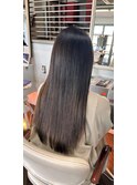 髪質改善ストレート