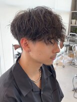 フィフス 神南(fifth) ツイストスパイラルパーマツーブロックメンズマッシュメンズヘア