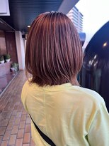 フィルム(FiLMs)&nbsp;透明感ピンクブラウン/ミディアムレイヤー/ナチュラル