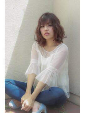 ヘアーロギア 栄店(hair LOGiA) ★hair LOGIA★　 〇愛されミディ