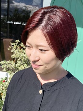 ヘアーサロン リノ(Hair salon LiNO) ボルドーカラー
