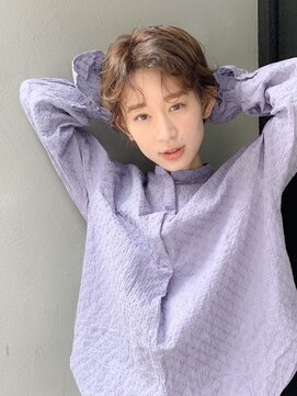 アンヘアー(UNHAIR by shiomiH) 大人パーママッシュショート