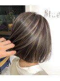 【倉敷】マメに染めなくても大丈夫なミニマムボブ