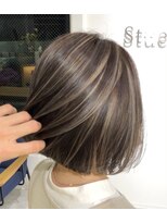 ストゥー(StueW.)&nbsp;【倉敷】マメに染めなくても大丈夫なミニマムボブ