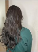 抜け感やわらかロング