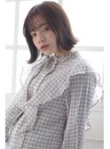 【air-OSAKA】栃本優美 抜け感そとはねボブ