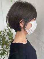 トレヘアー(tRe hair) 大人可愛いショートボブ　イルミナカラー