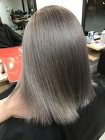 ラフ 難波店(LAFF)&nbsp;#黒髪#ボブルフ#ネビージュ#小顔#ワンレン