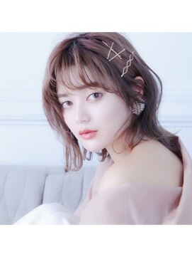 アニータバイガネイシャ(Aujua anita by ganesha) シークレットカラー☆シアベージュ#髪質改善#長浜#ブリーチ