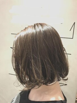 ヘアブランコブランコ 横浜(hair blanco_blanco) ボブルフ/艶ボルドー/こなれハイトーン/プレミアムカラー[横浜]