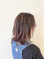 トレパルッキエーレサカイ(tre parrucchiere sakai) ［-tre-］ブリーチハイライト×髪質改善