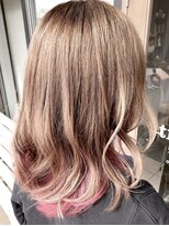 トリニティ(trinity)&nbsp;インナーカラーピンク・ベージュ【豊見城・南風原・糸満】