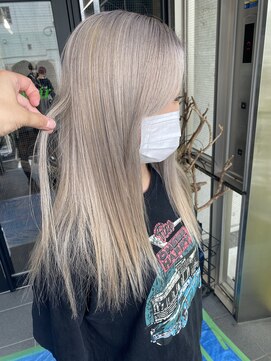 ガルボ ヘアー(garbo hair) ギャルベージュ10代20代ベージュホワイトベージュ人気