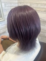 ヘアーアンドリラクゼーションコード(CODE) ウルフ×モーヴピンク