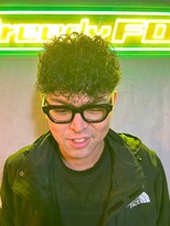 グリーディーフォックス 三軒茶屋(GreedyFOX)&nbsp;波巻き/マッシュパーマ/ウルフ/ハイライト<理容室>三軒茶屋