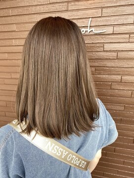 イロハ(iroh) 秋カラー/透明感カラー/伸ばしかけヘア