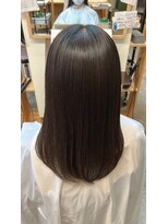 アパートメント 下関垢田店(APARTMENT)&nbsp;アッシュオリーブ/髪質改善縮毛矯正/髪質改善/韓国風/韓国ヘア