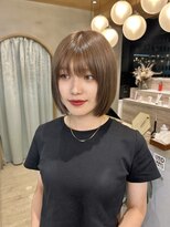 ロンドアジュール 横浜(Lond azur)&nbsp;イメチェン外ハネボブ美髪ワイドバング/髪質改善前髪レイヤー