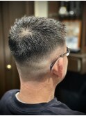 【セットが楽!!】フェードショートスタイル