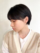 メモリーズ 銀座(Memories)&nbsp;耳掛けショート/ショートボブ/黒髪ショート