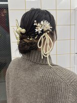 ロットアニバース(lott annibirth)&nbsp;【髪質改善】シニヨンヘア@mutsumi