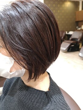 ルシードスタイル クリザンテーム 白髪染め/白髪ぼかし/ハイライト/カラー/ショート