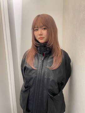 ゼスト パーク(ZEST PARK) ミルクティーカラー/艶髪/ハイトーン/ボブカット/レイヤーカット