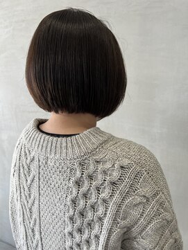 サムシング(Something.) グラデーションボブ_ダークトーンカラー