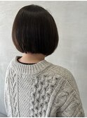グラデーションボブ_ダークトーンカラー