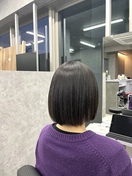 フォレスト 流山おおたかの森(Forest.) 自然な丸みのあるボブ