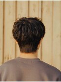 メンズマッシュパーマ20代/30代/40代/庭瀬