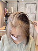 ベージュ系フェイスフレーミング