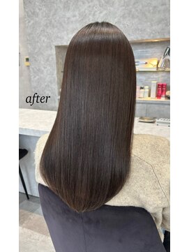 ローカス(Locus) 艶感♪髪質改善カラー大人可愛いグレージュ