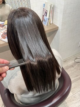 コワファースト 別府 髪質改善縮毛矯正☆髪質改善TR/大分/別府