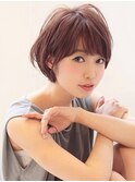 《Agu hair》大人かわいい耳かけショート ショートボブ