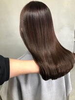 ジーナ 船橋(Zina)&nbsp;髪質改善＊ロングレイヤーグレーベージュ＊美髪【Zina船橋】